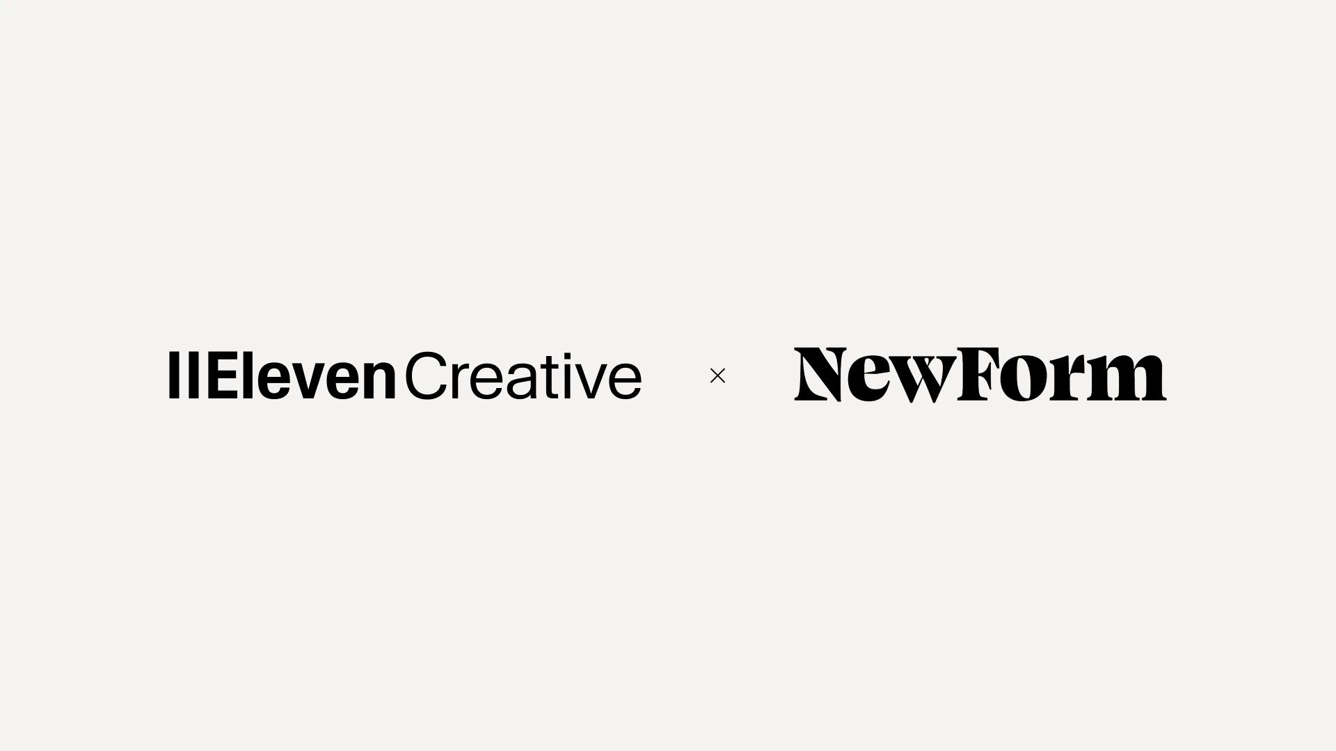 Official ElevenCreative and NewForm customer story artwork